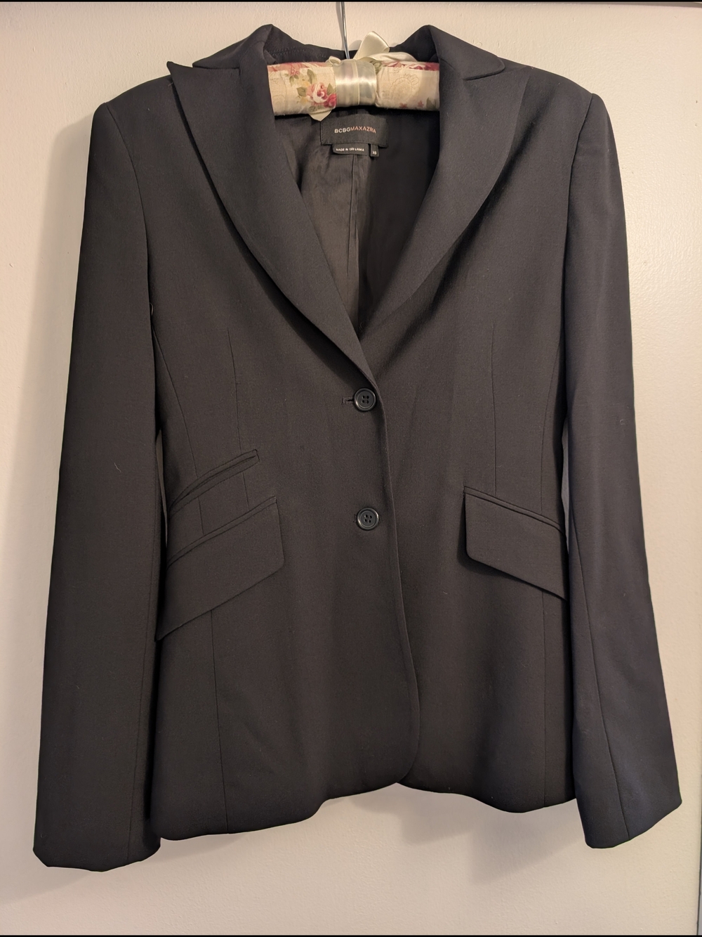 BCBGMaxAzria Black Classic Tailored Blazer